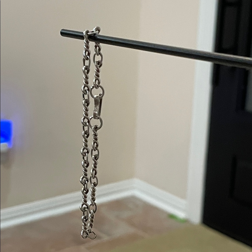 Sterling Silver Chain Bracelet - Picture 6 of 7